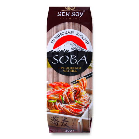 Лапша Гречневая Soba Sen Soy м/у 300г