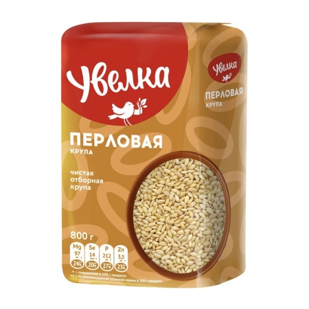 Крупа Увелка Перловая 800гр