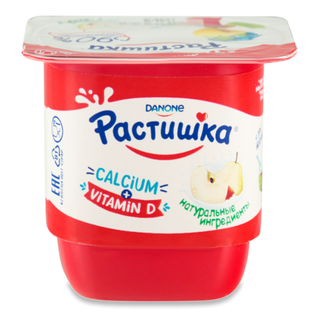 Йогурт 3% Для Детей от 3лет яблоко-груша Растишка ст 100г