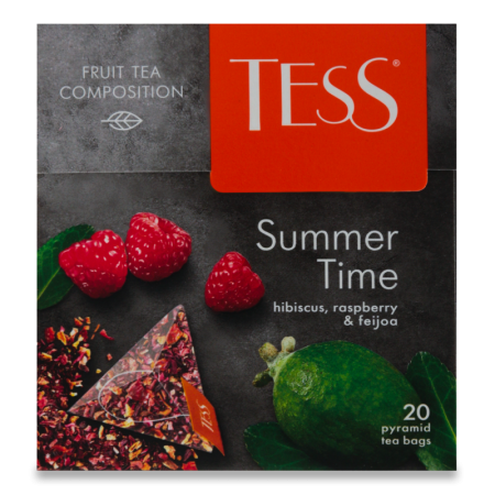 Напиток Чайный с Ароматом Малины и Фейхоа Summer Time Tess к/у 20х1.8г