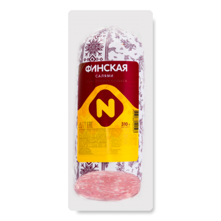Колбаса Салями Финская Папа Может п/к в/у 310г