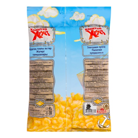 Палочки Кукурузные Капитан Хруст м/у 250г