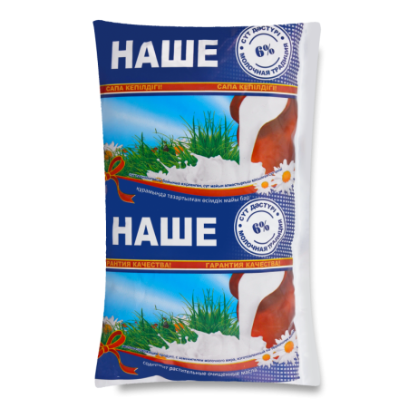 Продукт Молокосодержащий 6% Ультрапастеризованный Наше м/у 0.9л