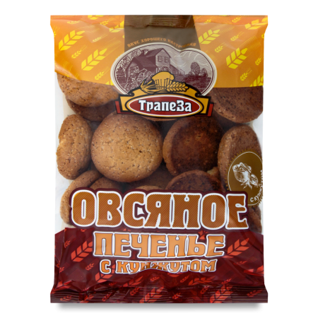 Печенье Овсяное с Кунжутом Трапеза м/у 350г