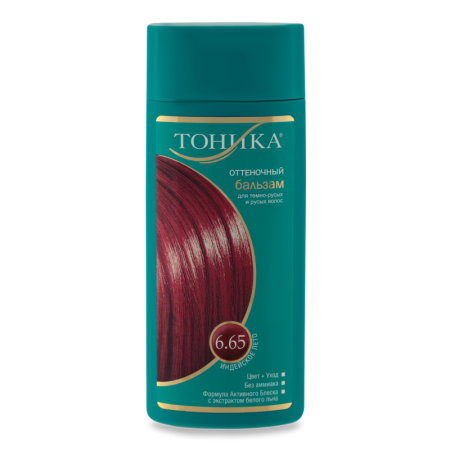 Бальзам Оттеночный Для темно-русых и Русых Волос №6.65 Тоника 150мл
