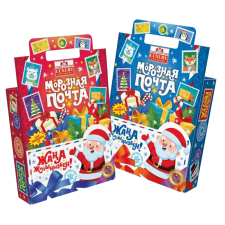 Набор Кондитерских Изделий Luxury Почта Деда Мороза 430гр Кор