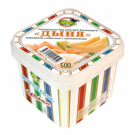 Мороженое Деп Дыня Сливоч с Наполнителем 500гр Конт