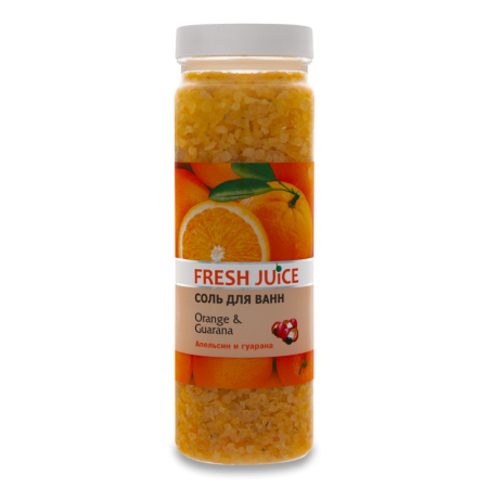 Соль Для Ванн orange&guarana Fresh Juice 700г