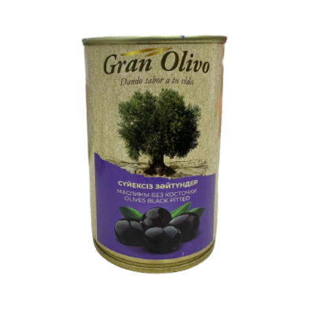 Маслины Gran Olivo Без Косточки 314мл ж/б