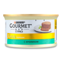 Корм Gourmet Gold Кролик 85гр ж/б