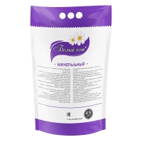 Наполнитель Белый Кот д/кошек Минеральный 4,5л