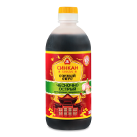 Соус Соевый чесночно-острый Синкан п/бут 500мл