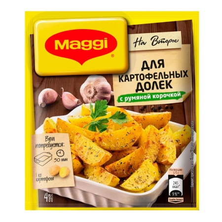 Смесь Maggi на Второе д/картофельных Долек с Румяной Корочкой 20гр Саше