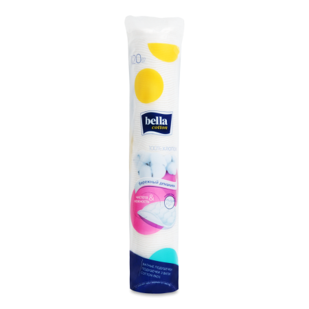 Ватные Подушечки Cotton Bella 120шт Ватные Подушечки Cotton Bella 120шт