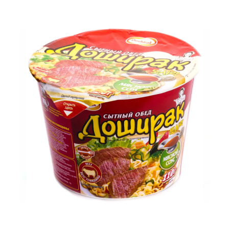 Лапша Доширак Сытный Обед 110гр Стак
