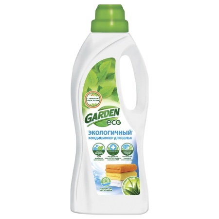 Кондиционер Экологичный д/белья Garden Зеленый Чай 1л Кан
