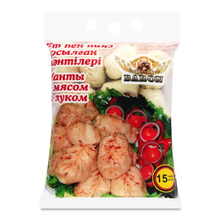 Манты с Мясом и Луком Baron м/у 750г
