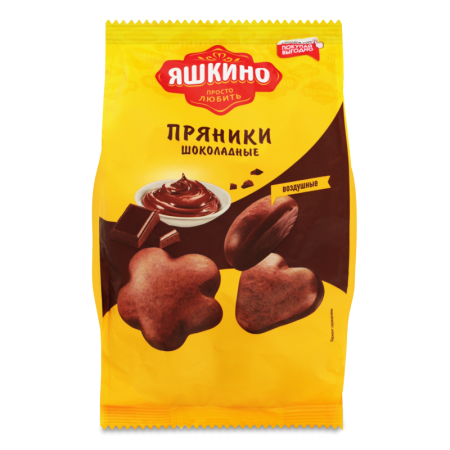 Пряники Шоколадные Яшкино м/у 350г