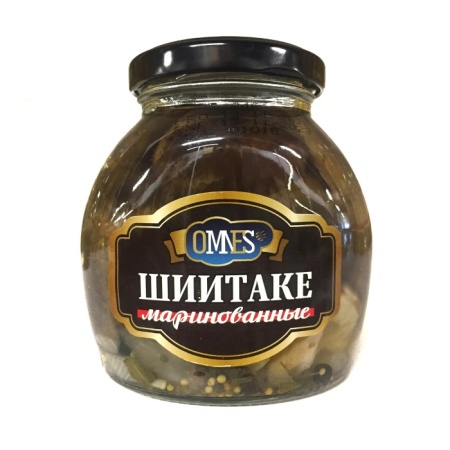 Шиитаке Omnes Маринованные 530гр с/б Шиитаке Omnes Маринованные 530гр с/б