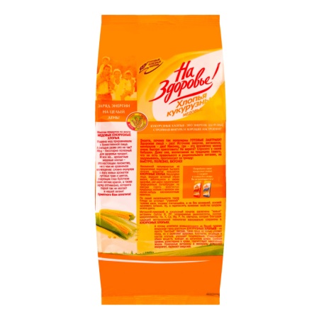 Хлопья Кукурузные на здоровье! м/у 150г