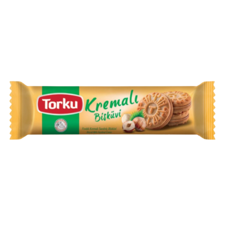 ПЕЧЕНЬЕ СЭНДВИЧ TORKU С ОРЕХОВЫМ КРЕМОМ 61ГР ФЛ/П