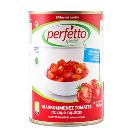 Томаты Perfetto Special Резаные в Томатном Соке 400г ж/б