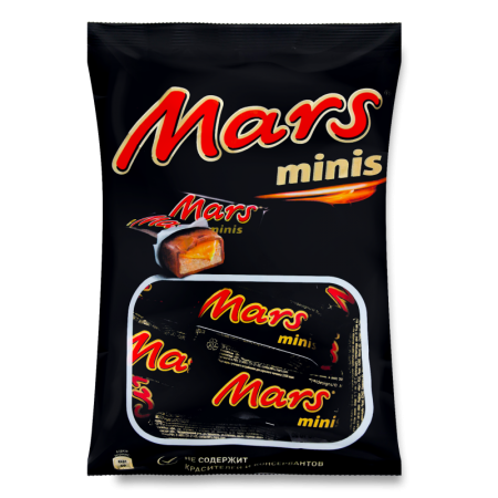 Батончики Mars Minis 180гр п/п