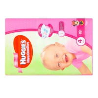 Подгузники Huggies д/девочек 8-14кг 4 80шт гр/уп