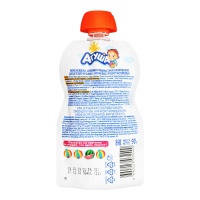 Пюре Для Детей от 6мес фруктово-ягодное яблоко-клубника-малина Агуша д/п 90г