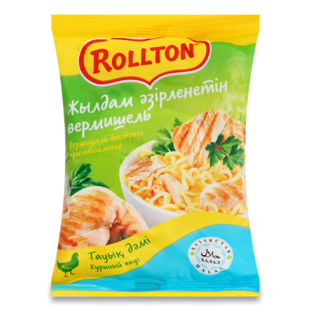 Вермишель Роллтон б/п Курица 60гр Пак