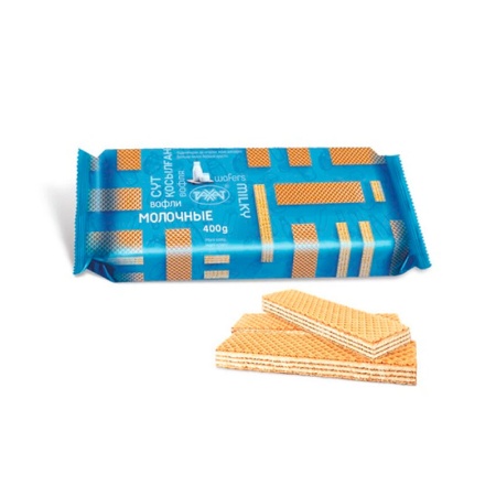 Вафли Рахат Вареная Сгущенка 400гр фл/п