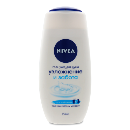 гель-уход Для Душа Увлажнение и Забота Nivea 250мл