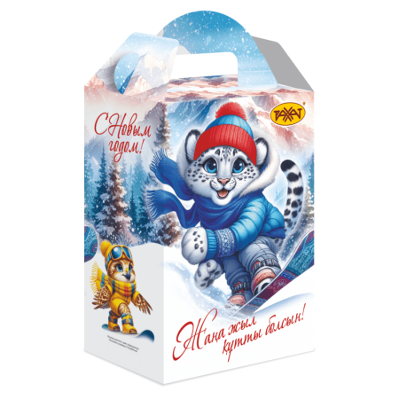 Подарок Рахат Новогодний Зимние Игры 1300гр Кор