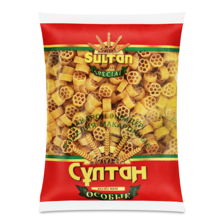 Макароны Султан Колесики 400гр