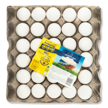 Яйцо Пищевое Куриное Отборное казгер-құс к/у 30шт