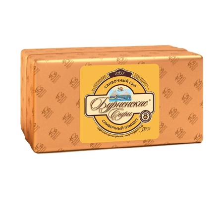 Сыр Бурненский Сливочный 50% кг