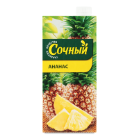 Нектар Пастеризованный Ананас Сочный т/п 1л Нектар Пастеризованный Ананас Сочный т/п 1л