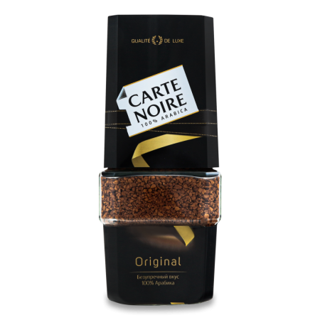 Кофе Натуральный Растворимый Сублимированный Original Carte Noire с/б 190г