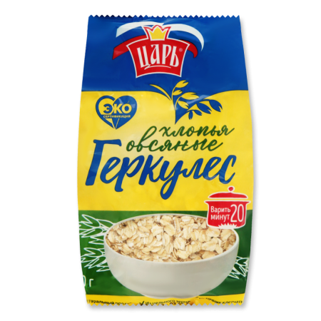 Хлопья Овсяные Геркулес Царь м/у 400г