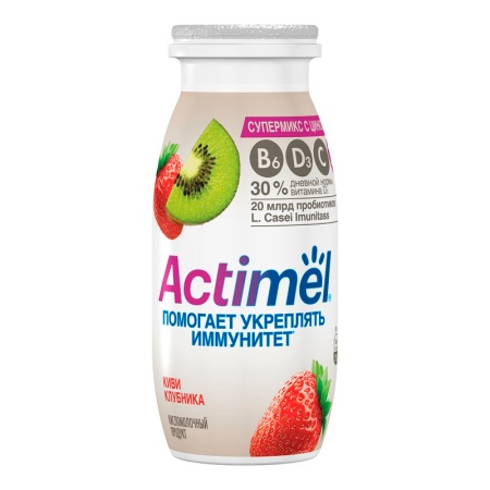 Напиток Питьевой Danone Actimel киви-клубника 95 гр п/б