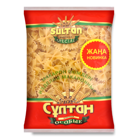 Макароны Sultan Бантики Особые 400гр п/п