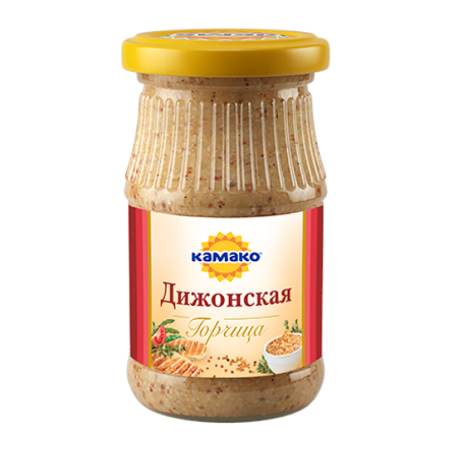 Горчица Пищевая Камако Дижонская 170гр с/б