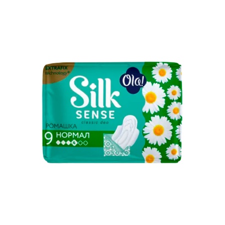 Прокладки ola! Sense Classic Duo 4 Ромашка 9шт гр/уп Прокладки ola! Sense Classic Duo 4 Ромашка 9шт гр/уп