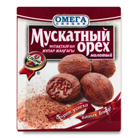 Орех Мускатный Молотый Омега Специи м/у 10г