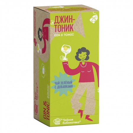 Чай Teaco джин-тоник 25пак Кор