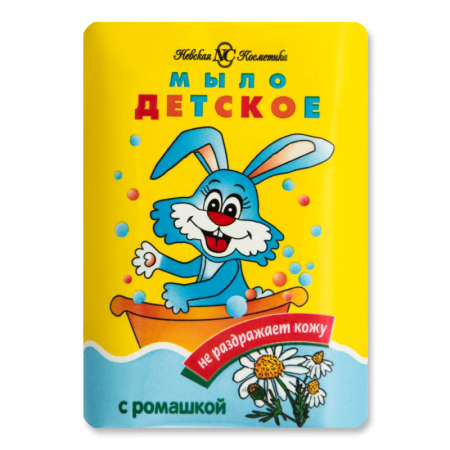 Мыло Туалетное c Ромашкой Детское Невская Косметика 90г