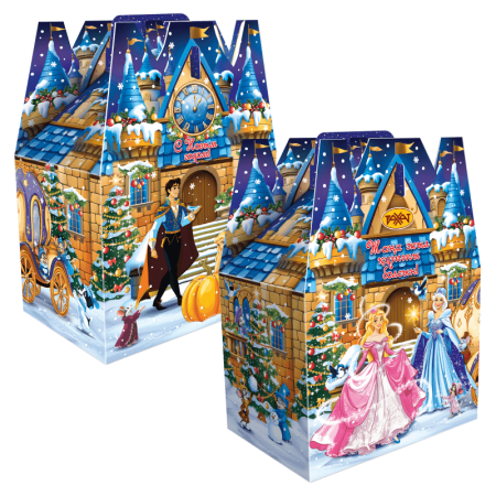 Подарок Новогодний Рахат Замок 1500гр Кор