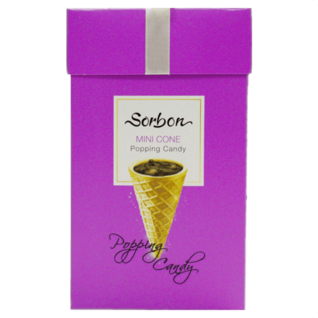 Мини Рожки Sorbon Взрывная Карамель 20шт 200гр Кор
