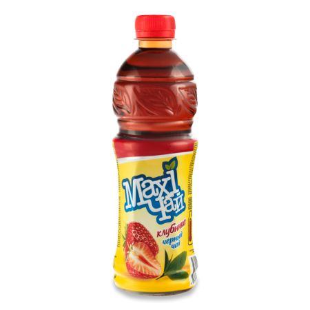 Напиток Безалкогольный Чайный Клубника Maxi Чай п/бут 0.45л