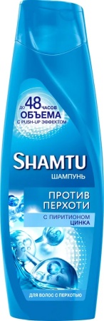 Шампунь Shamtu Против Перхоти с Пиритином Цинка 360мл фл